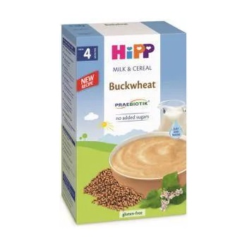 HiPP Инстантна млечна каша с пребиотик Hipp - Елда, 250гр