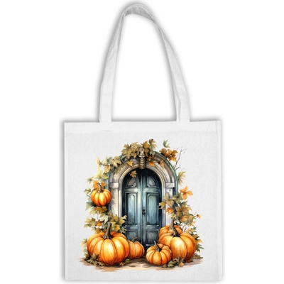 Bavlnená taška Halloween 4 Obojstranná potlač
