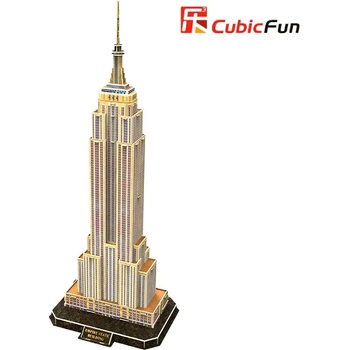 CubicFun 3D пъзел с 66 части CubicFun - Empire State Building (USA)