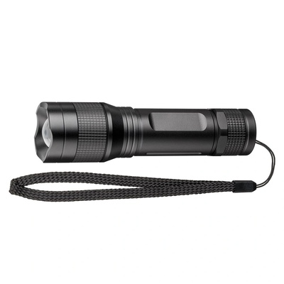 Goobay Лед фенер Goobay, 5W, 300 лумена, 150 метра разстояние на осветяване, IPX4, Cree Led, 3 часа автономност, студена светлина, 50000 часа живот, алуминий (44560) (44560)