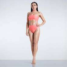 Golddigga Choker Bikini Bottoms Ladies Coral