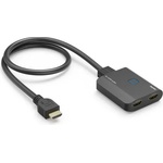 Hama Сплитер 4K HDMI мъжко - 2 x HDMI женско, черен (HAMA-205284) - megamag