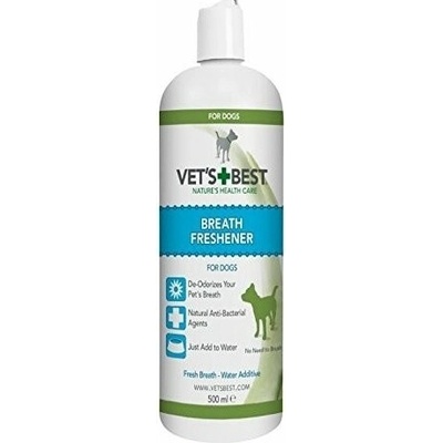 Vet´s Best Dentálny osviežovač dychu pre psy 500 ml