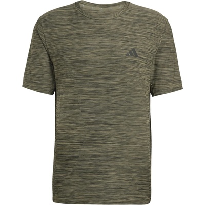 adidas Мъжка спортна тениска adidas WE Flex Tee Sport shirt - Olive Strata Mel. - размер XL (216-8719-0214)