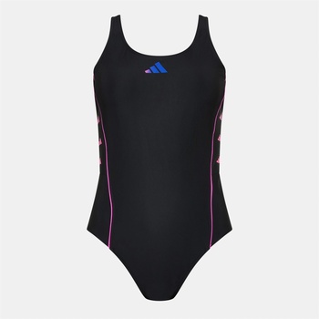 Adidas Бански костюм Adidas Women's Logo One Piece Swimsuit - Black