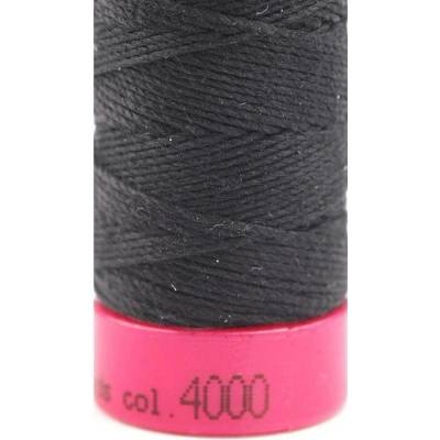 Polyesterová nit Amann Aspo 30, 30 m, 4000 černá