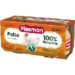 Plasmon Пюре от пилешко месо и оризово брашно, 6+м, 2 бр (2168644)