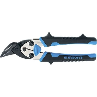 GROSS Ножица за метал Piranha, MINI, 185 mm, право и дясно рязане, GROSS 78361