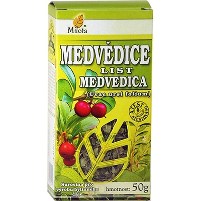MILOTA Medvedica lekárska list 50 g