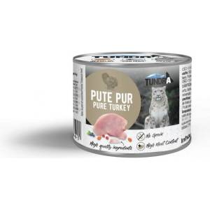 TUNDRA grain free - консерва за котки с чисто пуешко месо, БЕЗ ЗЪРНО, 200 гр, Германия - 704ve
