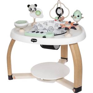 Tiny Love Стационарен център за игра Tiny Love 5-in-1 Here I Grow Black&White Decor, 6м+ (TL.0315.001)