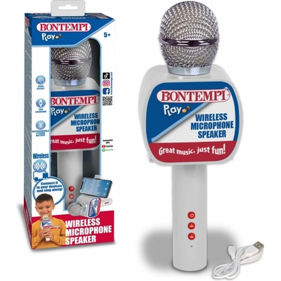 BONTEMPI Mikrofon dětský bezdrátový karaoke
