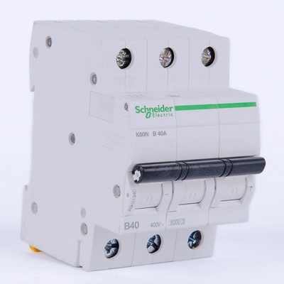Schneider Electric 3P B40A K60N 6kA A9K01340