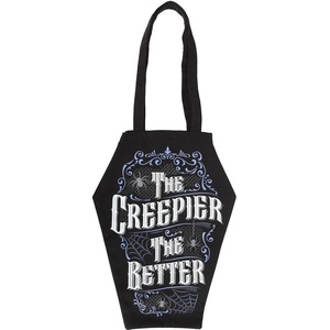 Spirit of Equinox Чанта за пазаруване The Creepier the Better Coffin Shaped Tote Bag