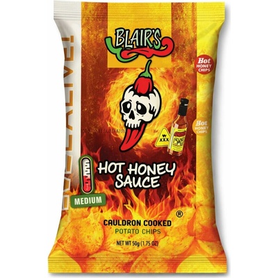 Blair's bramborové chipsy s příchutí pálivé medové omáčky 50 g