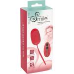 Sweet Smile SMILE Love Ball - носимо акумулаторно, радио вибриращо яйце (червено) - lovesexshop