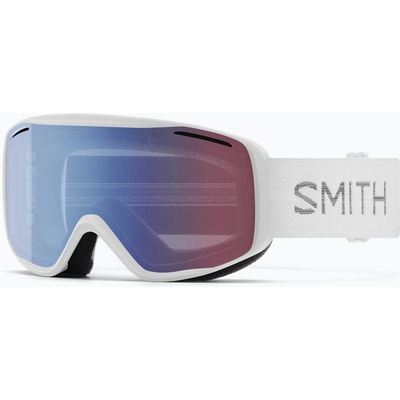 Скиорски очила Smith Rally white chunky knit/blue sensor mirror