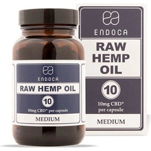 Endoca RAW Kapsule s konopným olejom 1200 mg CBD + CBDa 120 ks