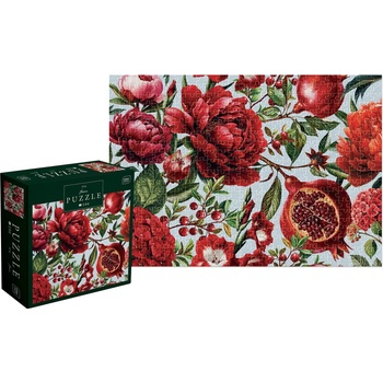 Interdruk - Puzzle Red flowers - 500 piese