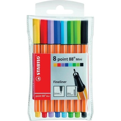 Stabilo Point 88 8ks sada mini
