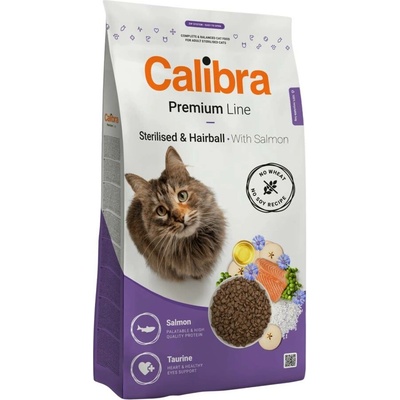 Calibra Cat Premium Line Steril.&Hairball w. Salm. 2 kg
