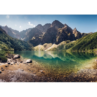 Postershop Fototapeta vliesováHorské jezero- 152,5x104 cm