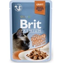 Kapsičky pre mačky Brit Premium Cat Delicate Fillets in Gravy with Turkey 85 g