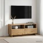 vidaXL ТВ стойка 90 x 34.5 x 40 cm Дъб артизан Инженерна дървесина (8011476)