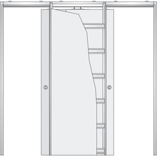 Pouzdro Eclisse zákryt 70+70/197/17,5 SDK