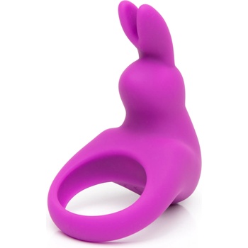 Image 1 of Happy Rabbit Rechargeable Vibrating Rabbit Cock Ring Purple