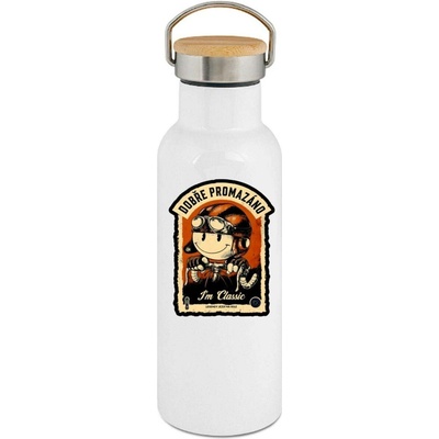 123TRIKO termoska Dobře promazáno 500 ml vtipné