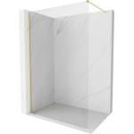 Mexen Kioto-X стена за душ Walk-in 50 x 200 см, прозрачна 10 мм, злато матово - 800-050-101-55-00-X (800-050-101-55-00-X)