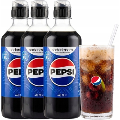 SodaStream Sirup PEPSI 3 x 440 ml