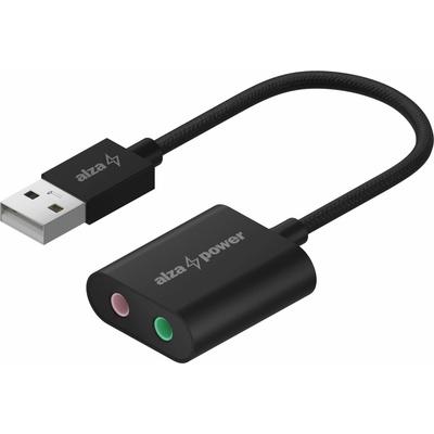 AlzaPower USB-A External Sound Card 4030