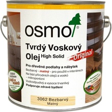 Osmo 3032 Tvrdý voskový olej Original 0,375 l Bezbarvý hedvábný polomat