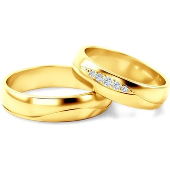 Image 1 of SAVICKI Сватбени халки: злато, кръгли. 5 мм