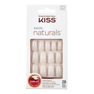 KISS Přírodní nehty vhodné pro lakování 65996 Salon Naturals Nails 28 ks – Zboží Dáma