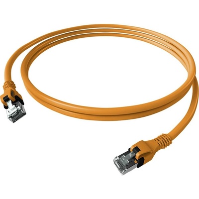 Easylan CPP1OOAOAO0010 RJ45 CAT 6A S/FTP 1m oranžový