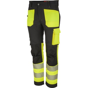BENNON Bennon erebos ПАНТАЛОНИ КЛАС 1 hi-vis / Мъжки еластични светлоотразителни панталони, клас 1 - черни/hv жълти 56 (0943131581-56)