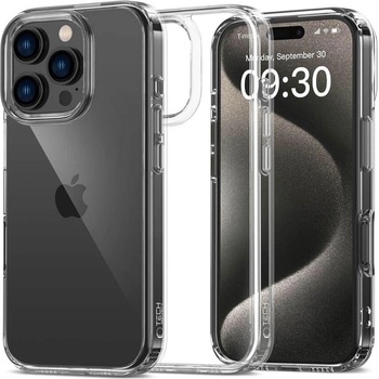 Tech-Protect Калъф за iPhone 16 Pro Max, TP FlexAir Hybrid Clear Case, Прозрачен (5906302311651)