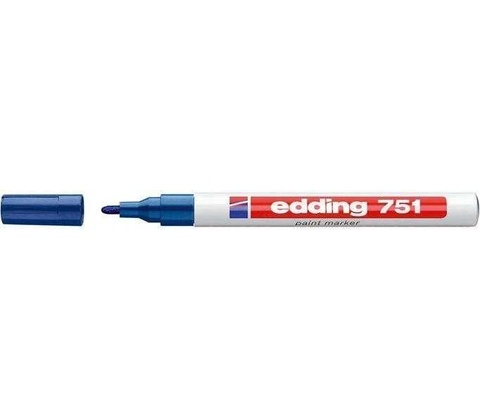 EDDING 751 tmavě modrý