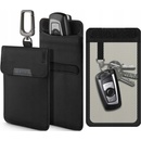 Púzdro Spigen Pouch blokovanie signálu ovládaču auta, AFA03754 čierne