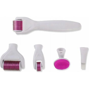 Verk 24590 Derma valček 6 v 1, 0,5 / 1,0 / 1,5 mm biely fialový