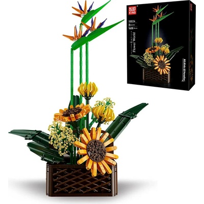 Mould King 10024S Váza s kvetmi strelitzia