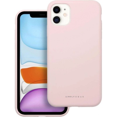 Roar Силиконов Калъф за iPhone 11, Roar Cloud-Skin Case, Розов (5903396250545)