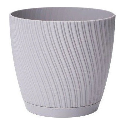 FORMplastic Kvetináč MIKA 23 platinum