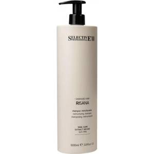 Selective Professional Дълбоко възстановяващ шампоан с кератин Selective Damaged Hair Risana Restructuring Shampoo 1000мл