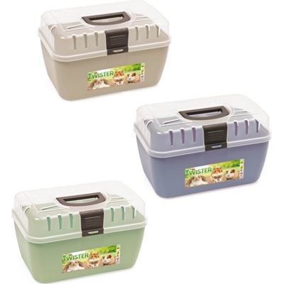 Cobbys Pet Twister plastová prepravka 29x19x18 cm