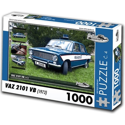 Retro-Auta č. 04 VAZ 2101 VB 1973 1000 dílků
