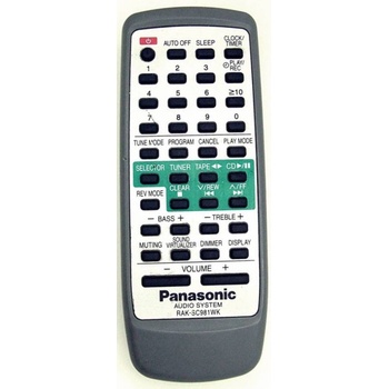 Dálkový ovladač General Panasonic RAK-SC981WK